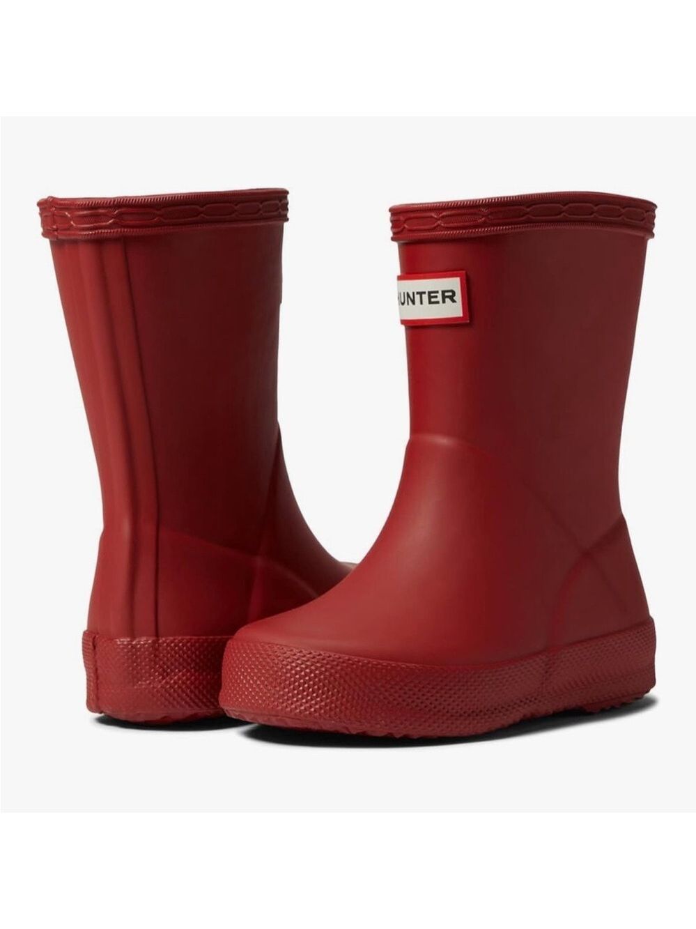 Hunter Kids Bold Red Waterproof Boots